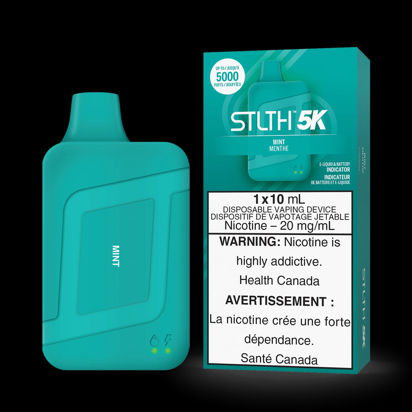 STLTH BOX 5K DISPOSABLE- MINT