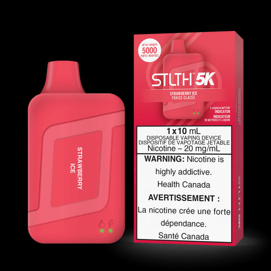 STLTH BOX 5K DISPOSABLE- STRAWBERRY ICE