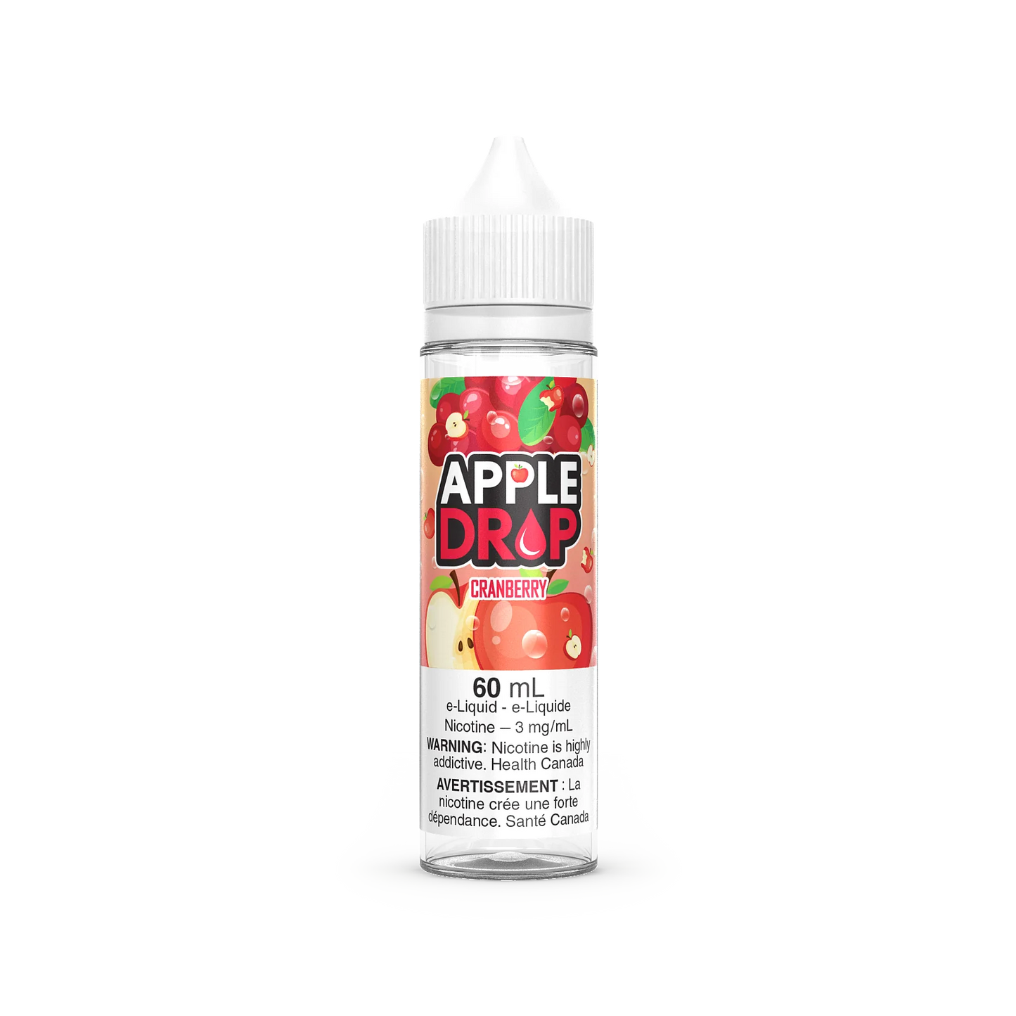 Apple Drop Freebase E-Liquid - Cranberry 