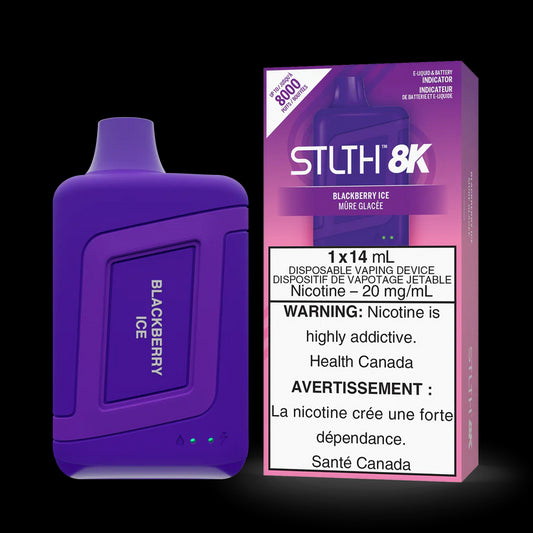STLTH BOX 8K DISPOSABLE - BLACKBERRY ICE