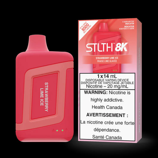 STLTH BOX 8K DISPOSABLE - STRAWBERRY LIME ICE