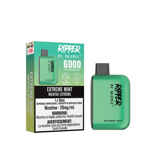 RUFPUF RIPPER 6000 DISPOSABLE - EXTREME MINT