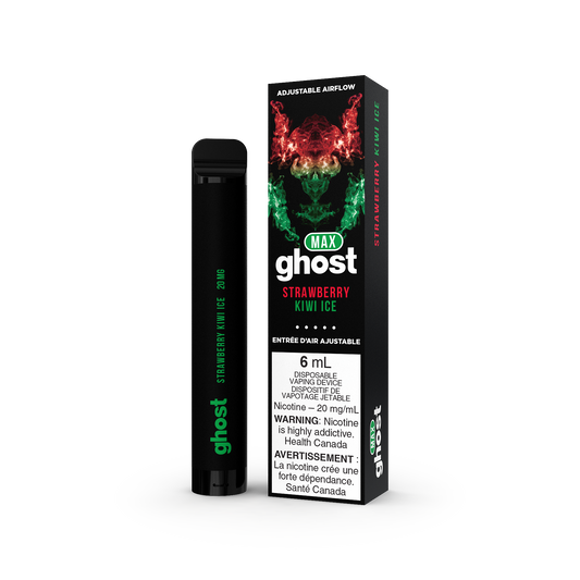 GHOST MAX DISPOSABLE - STRAWBERRY KIWI ICE