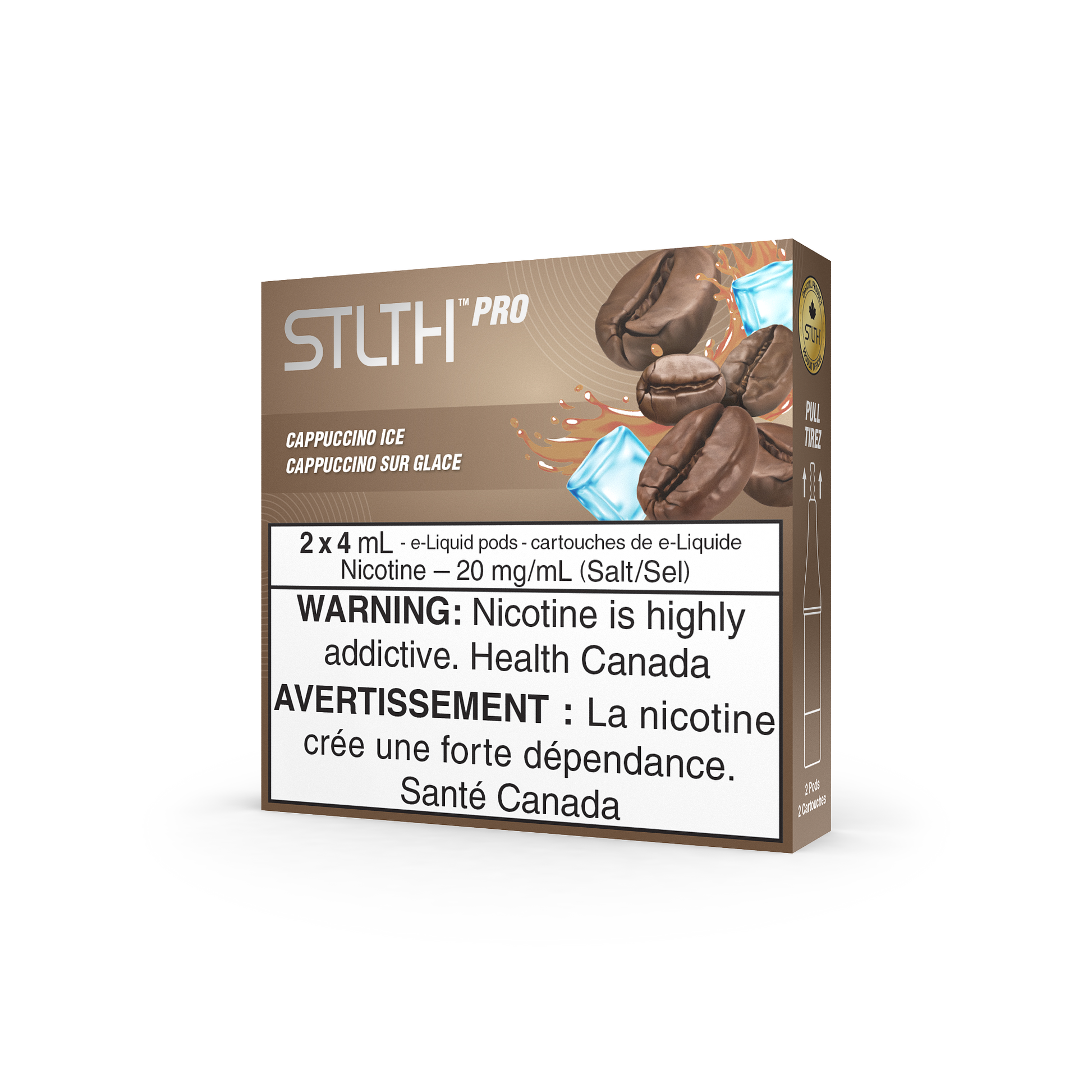 image of product for STLTH PRO  CAPPUCCINO ICE 20mg