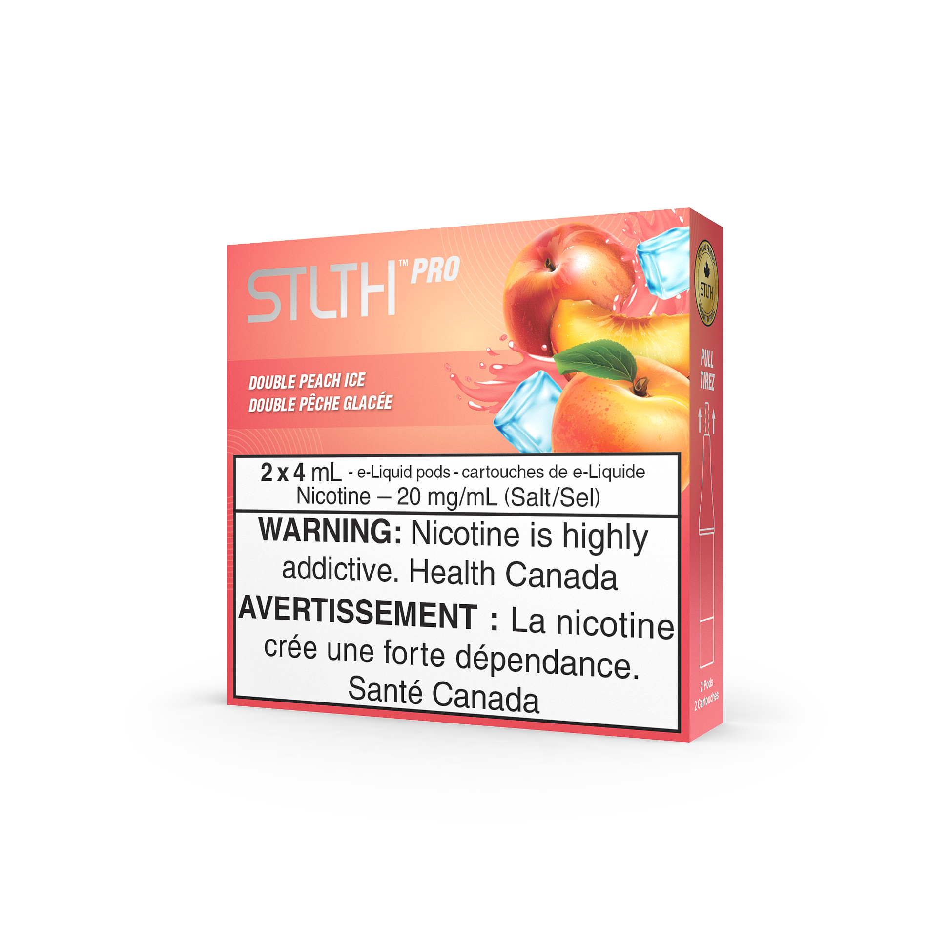 image of product for STLTH PRO  DOUBLE PEACH 20mg