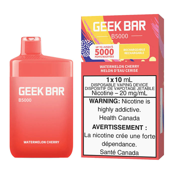 GEEK BAR B5000 DISPOSABLE - WATERMELON CHERRY