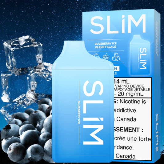 SLIM 7500 DISPOSABLE - BLUEBERRY ICE