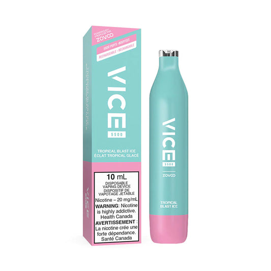 VICE 5500 DISPOSABLE - TROPICAL BLAST ICE